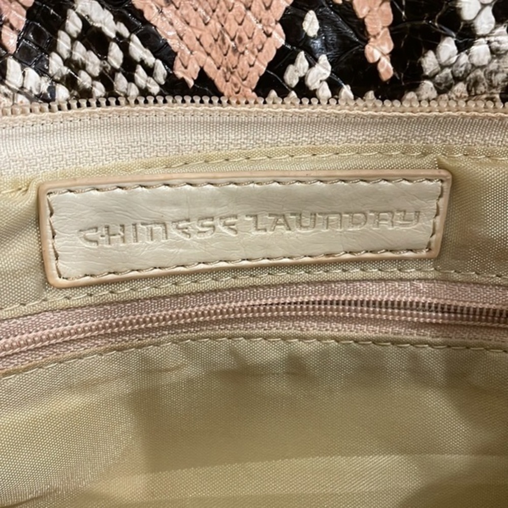 Chinese Laundry Snake Faux Leather‎ Clutch Bag - Picture 7 of 8